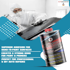 Tintable Adhesion Promoter - Transparent, Quick-Drying Primer for Automotive Bumpers, Plastic, Metal, and Aluminum Surfaces – Professional-Grade Adhesion Enhancer (1 Quart)
